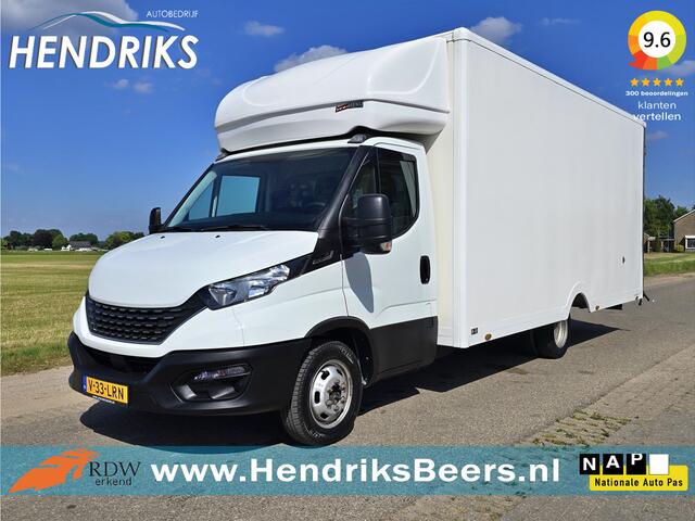 Iveco DAILY 35C14H 2.3 410 Lowliner met luchtvering - 140 Pk - Euro 6 - 30 m3 - Bakwagen - Plancher - Verkoopwagen