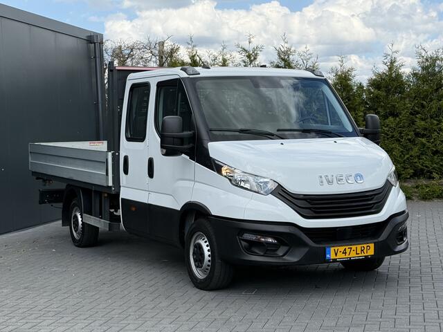 Iveco DAILY 35S14 2.3 D / PICK UP MET LANGE BAK / 7 PERSOONS DUBBELE CABINE / 10.360 KM / AIRCO / CRUISE / NAVI / 3.5 TONS TREKHAAK