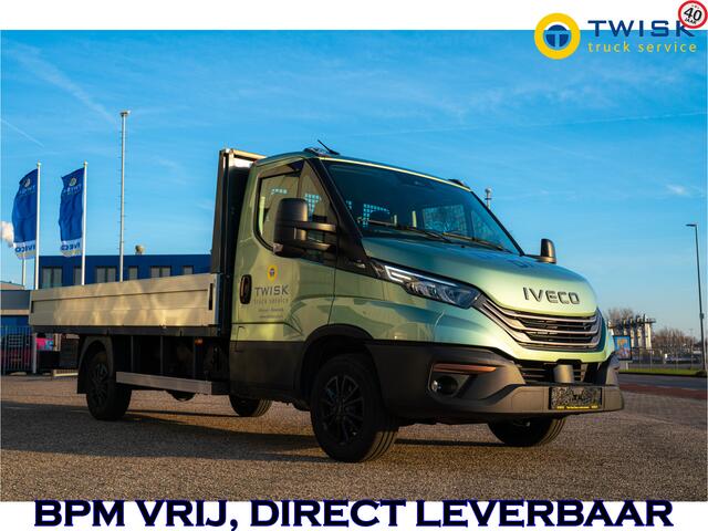 Iveco DAILY SPECIAL EDITION 35S16Ha8 BPM VRIJ 2.3 156pk/400nm Euro 6, 8 traps VOL automaat, open laadbak 410cm * 207cm, zeer rijk uitgerust