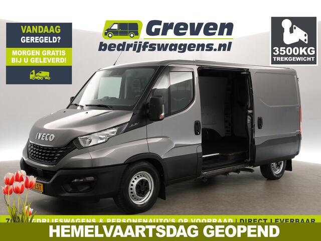 Iveco DAILY 35S16V 2.3 352 L2H1 157PK | 3500kg Trekgew. | Marge | Airco Camera 2xSchuifdeur Cruise 3 Persoons Trekhaak
