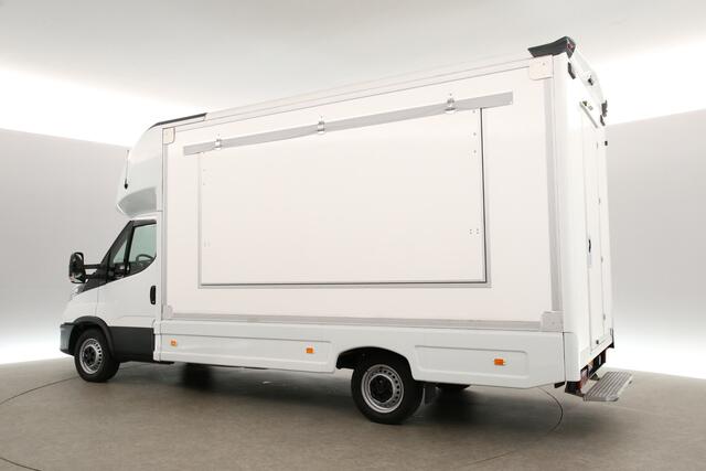 Iveco DAILY 35S14 2.3 410 | Foodtruck | Verkoopwagen | Luifel | Patatwagen | Eventtruck | Patatkraam | Frietwagen | Snackwagen | Zijdeur | Airco Treeplank
