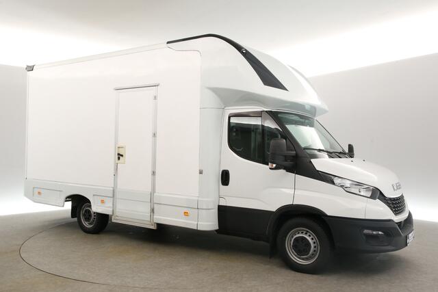 Iveco DAILY 35S14 2.3 410 Camper ombouw | Paardenvervoer | Camper | Bakwagen | Zijdeur Achterdeur Airco Camera Treeplank