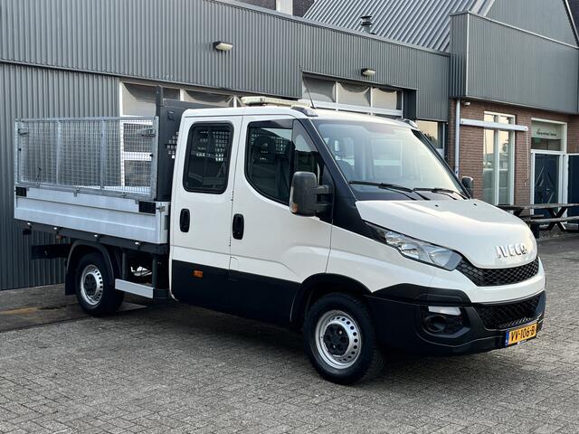 Iveco DAILY 35S11D 2.3 345 Airco Trekhaak 3500kg trekgewicht 7-Persoons Open laadbak Pick-up P-up Bakwagen 1e eigenaar Euro 5 Bpm vrij voor particulier gebruik!!