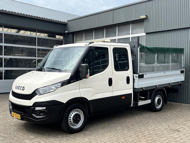 Iveco DAILY 35S11D 2.3 345 Airco Trekhaak 3500kg trekgewicht 7-Persoons Open laadbak Pick-up P-up Bakwagen 1e eigenaar Euro 5 Bpm vrij voor particulier gebruik!!