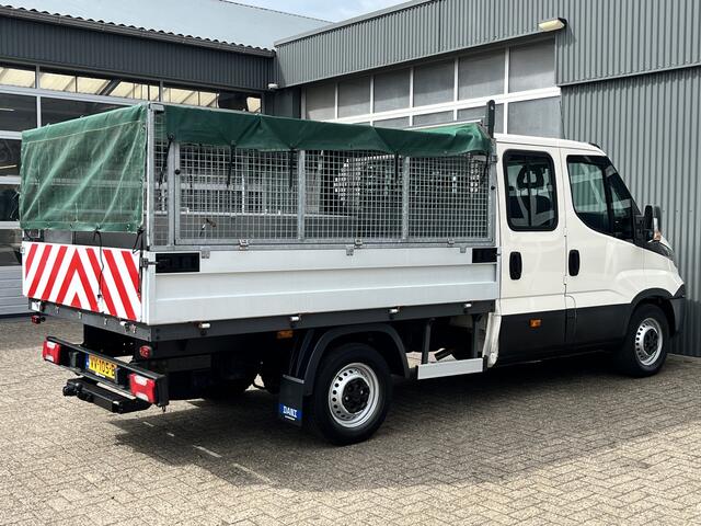 Iveco DAILY 35S11D 2.3 345 Airco Trekhaak 3500kg trekgewicht 7-Persoons Open laadbak Pick-up P-up Bakwagen 1e eigenaar Euro 5 Bpm vrij voor particulier gebruik!!