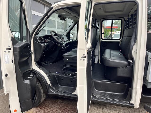 Iveco DAILY 35S11D 2.3 345 Airco Trekhaak 3500kg trekgewicht 7-Persoons Open laadbak Pick-up P-up Bakwagen 1e eigenaar Euro 5 Bpm vrij voor particulier gebruik!!