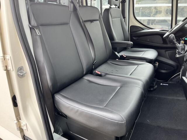 Iveco DAILY 35S11D 2.3 345 Airco Trekhaak 3500kg trekgewicht 7-Persoons Open laadbak Pick-up P-up Bakwagen 1e eigenaar Euro 5 Bpm vrij voor particulier gebruik!!