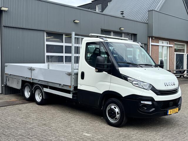 Iveco DAILY 40C18 Be Clixstar 3420kg laadvermogen Airco Cruise control Telefoonverbinding Tachograaf 2-Persoons Gereedschapskist Open laadbak Pick-up P-up Bakwagen 1e eigenaar Euro 6Be combi Trekker Oplegger