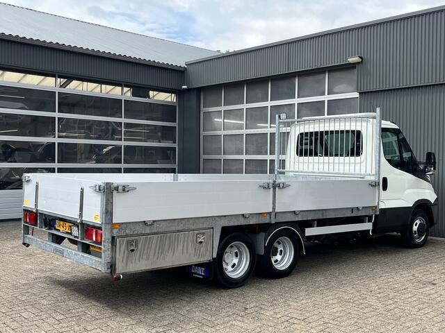 Iveco DAILY 40C18 Be Clixstar 3420kg laadvermogen Airco Cruise control Telefoonverbinding Tachograaf 2-Persoons Gereedschapskist Open laadbak Pick-up P-up Bakwagen 1e eigenaar Euro 6Be combi Trekker Oplegger