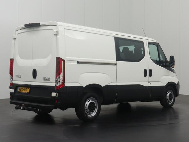 Iveco DAILY 35S14 Hi-Matic Automaat L2H1 Dubbele Cabine | 6-Persoons | Navigatie | 3500Kg Trekhaak