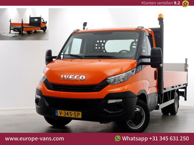 Iveco DAILY 35C14 136pk Euro6 Open Laadbak met laadklep en trekhaak 3500kg 10-2018