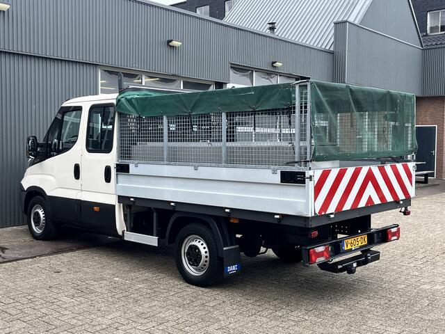 Iveco DAILY 35S12D 2.3 345 Airco Trekhaak 3500kg trekgewicht 6-Persoons Open laadbak Pick-up P-up Bakwagen 1e eigenaar Euro 6 Bpm vrij voor particulier gebruik!!