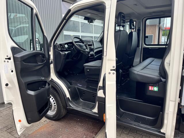Iveco DAILY 35S12D 2.3 345 Airco Trekhaak 3500kg trekgewicht 6-Persoons Open laadbak Pick-up P-up Bakwagen 1e eigenaar Euro 6 Bpm vrij voor particulier gebruik!!