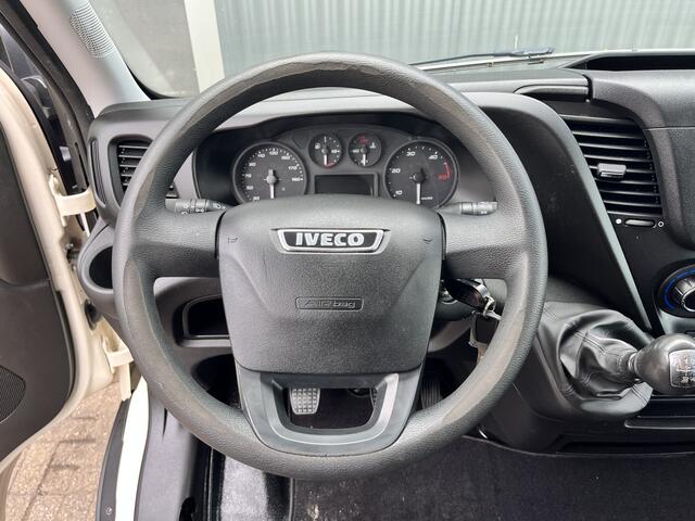 Iveco DAILY 35S12D 2.3 345 Airco Trekhaak 3500kg trekgewicht 6-Persoons Open laadbak Pick-up P-up Bakwagen 1e eigenaar Euro 6 Bpm vrij voor particulier gebruik!!