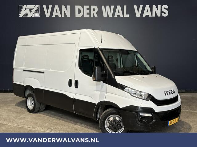 Iveco DAILY 35C14V 136pk L2H2 Dubbel Lucht Euro6 Airco | 3500kg trekhaak | Cruisecontrol | Chauffeursstoel Bijrijdersbank