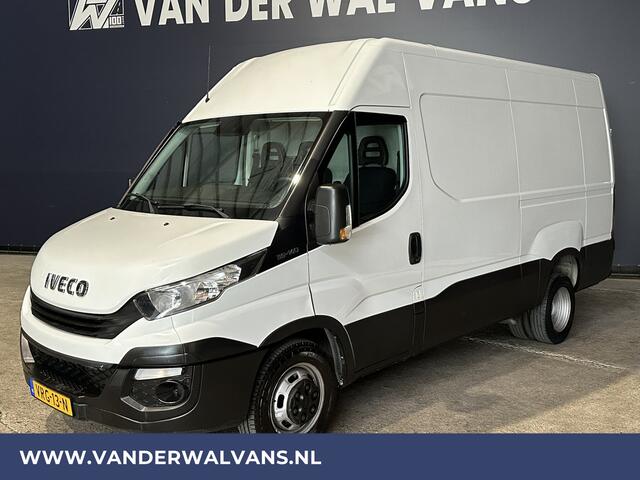 Iveco DAILY 35C14V 136pk L2H2 Dubbel Lucht Euro6 Airco | 3500kg trekhaak | Cruisecontrol | Chauffeursstoel Bijrijdersbank