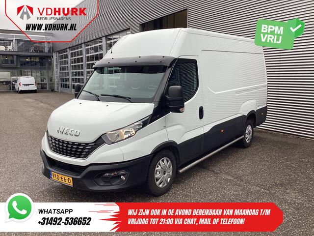 Iveco DAILY 35S18 3.0 180 pk L2H2 BPM VRIJ 3.5t Trekhaak/ 270 Gr. Deuren/ Gev. Stoel/ Climate/ CarPlay/ Sidebars/ Camera