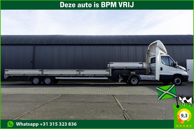 Iveco DAILY 40C18 3.0L | Automaat | BE-Combi | Dieplader | Airco | Euro 6