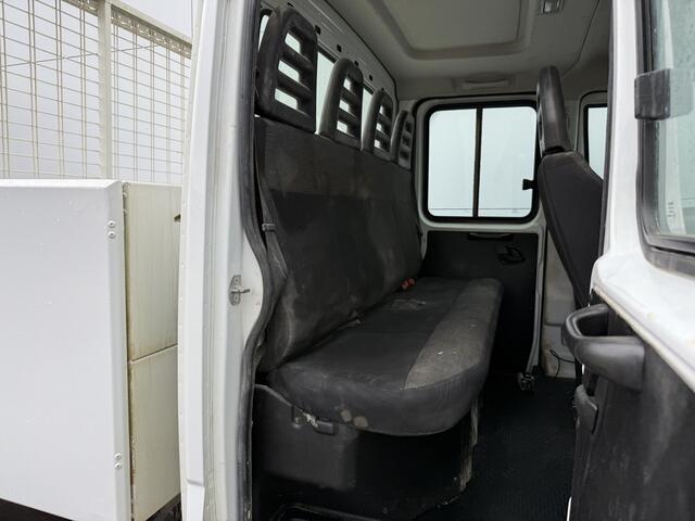 Iveco DAILY 35C16 3.0 Dubbele Cabine Kipper Mixto DoKa Dubbellucht Airco Navigatie Camera 3.5t Trekhaak Tipper Benne