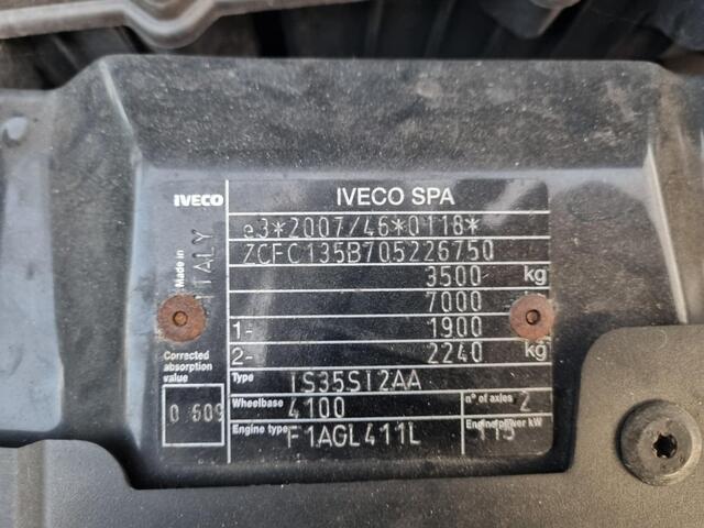 Iveco DAILY 35S16 HiMatic Airco Dhollandia bakwagen