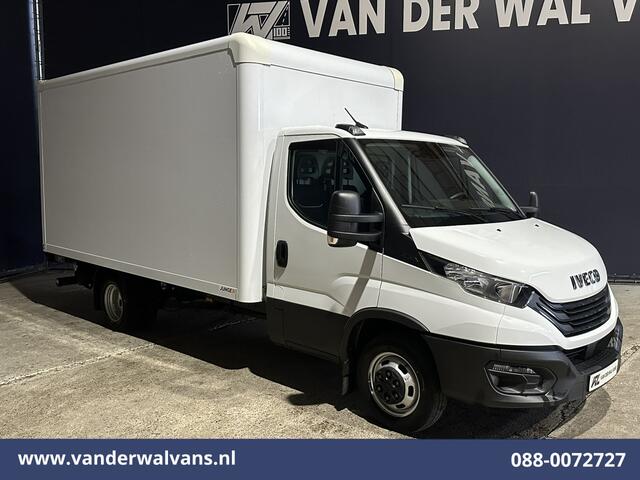 Iveco DAILY 35C16H 157pk Bakwagen Dubbel Lucht Laadklep Euro6 Airco | 910kg laadvermogen Bijrijdersbank