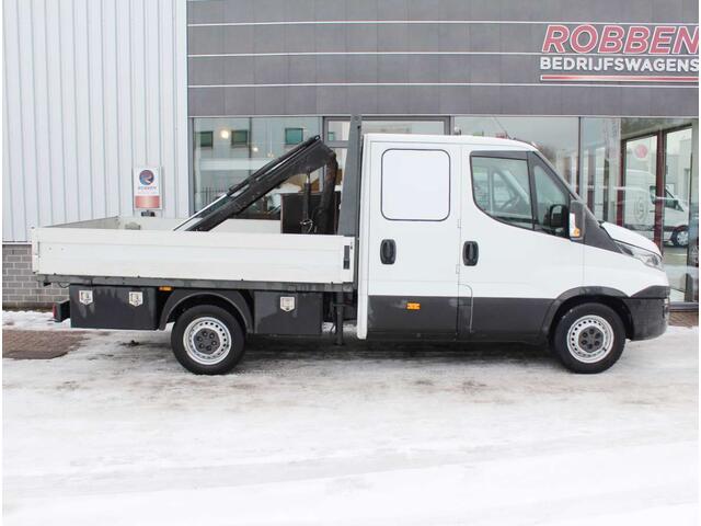 Iveco DAILY 35S12D 2.3 345 Dub. Cabine Open Laadbak Kraan