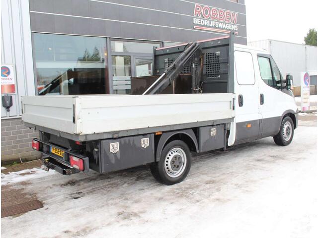 Iveco DAILY 35S12D 2.3 345 Dub. Cabine Open Laadbak Kraan