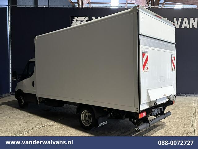 Iveco DAILY 35C16H 157pk Dubbel Lucht Bakwagen Laadklep Euro6 Airco | Bijrijdersbank