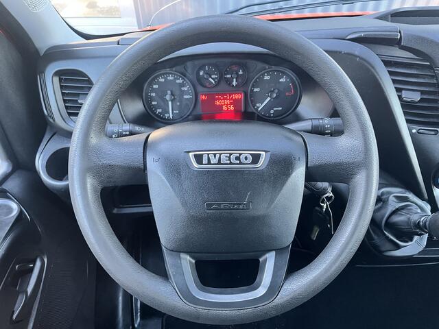 Iveco DAILY 35C14 2.3 375 Laadklep 500kg Trekhaak 3500kg trekgewicht Airco 2-Persoons Open laadbak Pick-up P-up Bakwagen Telefoonverbinding 1e eigenaar Euro 6 Bpm vrij !!!