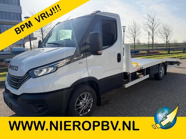 Iveco DAILY 35S18 Auto/Machine Transport Oprijwagen Automaat Airco Cruisecontrol Trekhaak BPM VRIJ