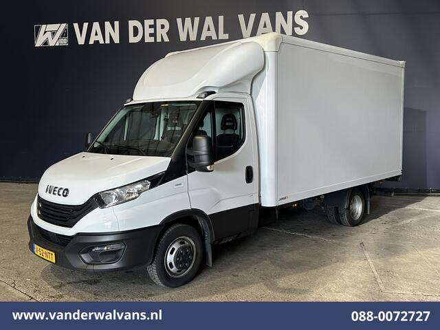 Iveco DAILY 35C16H 157pk Bakwagen Dubbel Lucht Laadklep Euro6 Airco | Camera | 1010kg laadvermogen Bijrijdersbank