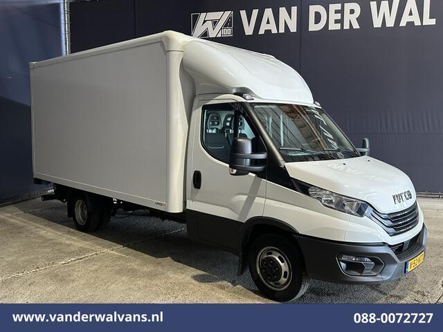 Iveco DAILY 35C16H 157pk Bakwagen Dubbel Lucht Laadklep Euro6 Airco | Camera | 1010kg laadvermogen Bijrijdersbank