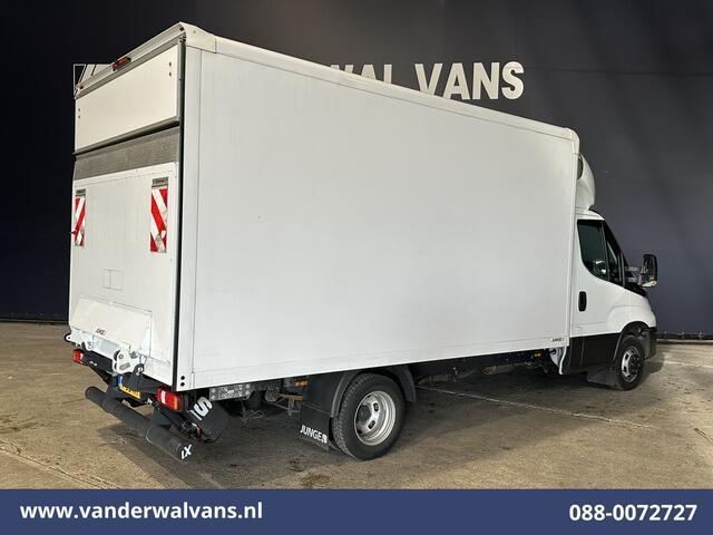 Iveco DAILY 35C16H 157pk Bakwagen Dubbel Lucht Laadklep Euro6 Airco | Camera | 1010kg laadvermogen Bijrijdersbank