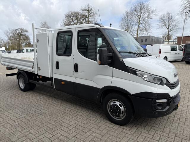 Iveco DAILY 35C14D euro 6 / DC 6 persoons / JPM kipper / vaste prijs rijklaar ¤ 24.950 ex btw / lease vanaf ¤ 407 / dubbellucht / cruise en climate control / trekhaak 3500 kg !