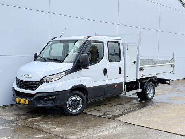 Iveco DAILY 35C14 2.3 Kipper Dubbele Cabine Dubbellucht 6 Stoelen Airco Cruise Control Trekhaak Luchtgeveerde stoel