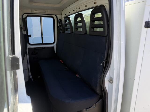 Iveco DAILY 35C14 2.3 Kipper Dubbele Cabine Dubbellucht 6 Stoelen Airco Cruise Control 3,5t Trekhaak Lucht geveerde stoel