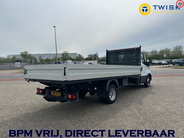 Iveco DAILY 35C14 automaat, 2.3 136pk/350nm Euro 6, 3500kg trekhgewicht, 480cm lange open laadbak Daily 35C14 automaat, 2.3 136pk/350nm Euro 6, 3500kg trekhgewicht, 480cm lange open laadbak