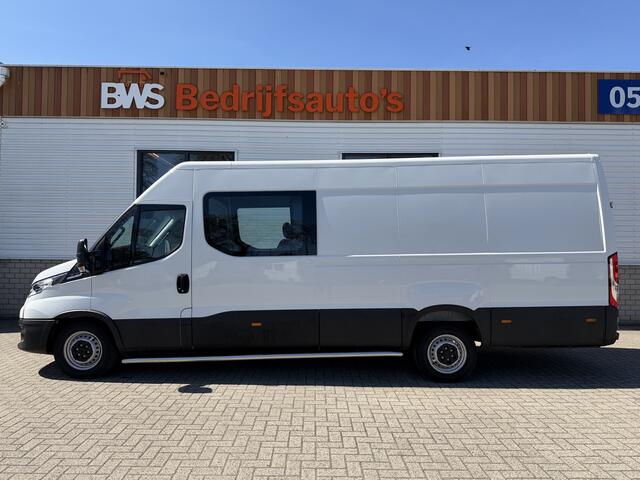 Iveco DAILY 35S14V 2.3 automaat 410 L4H2 DC 6 persoons / vaste prijs rijklaar ¤ 29.950 ex btw / ideale motorsport bus / euro 6 / bpm vrij / cruise en climate control / trekhaak 3500 kg !