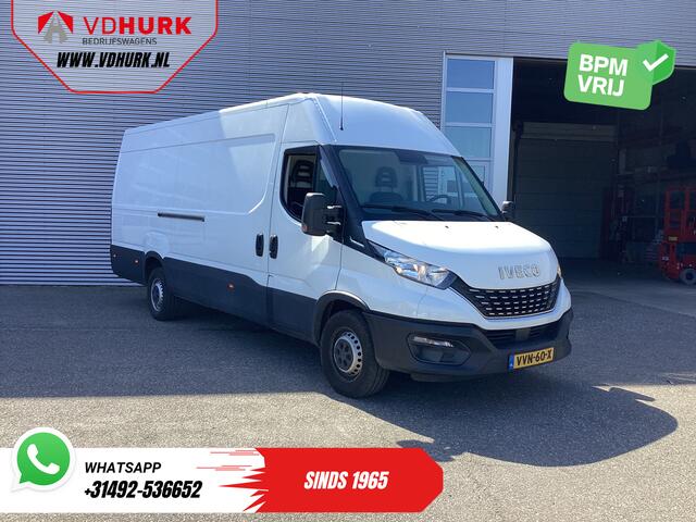 Iveco DAILY 35S16V 2.3 155 pk Aut. L4H2 Gev.Stoel/ 3.5t Trekverm./ 270Gr.deuren/ Carplay/ Camera/ Climate/ Cruise