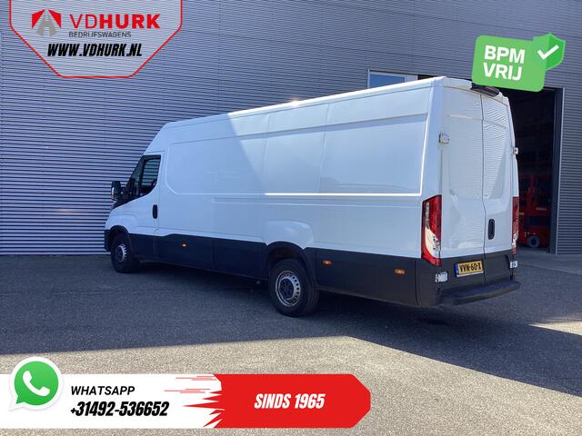 Iveco DAILY 35S16V 2.3 155 pk Aut. L4H2 Gev.Stoel/ 3.5t Trekverm./ 270Gr.deuren/ Carplay/ Camera/ Climate/ Cruise