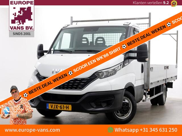 Iveco DAILY 40C18 3.0 180pk HiMatic Automaat XXL Open Laadbak L459cm Trekhaak 3500kg 03-2021
