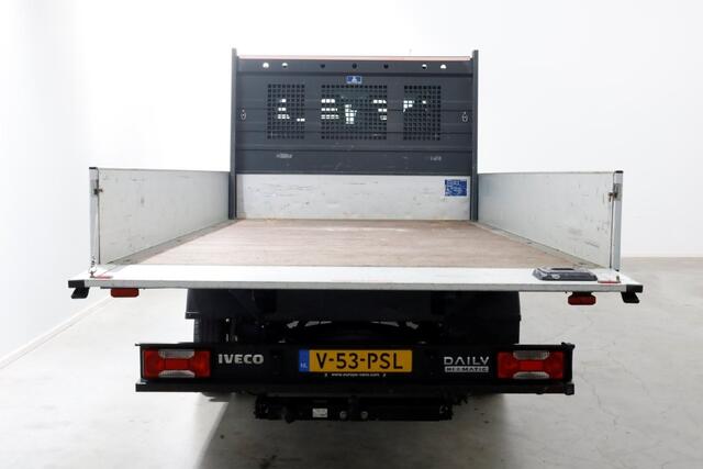 Iveco DAILY 35C18 3.0 180pk HiMatic Automaat D.C. Open Laadbak L412cm Trekhaak 3500kg 09-2022