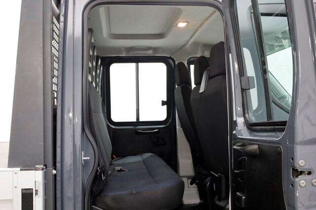 Iveco DAILY 35C18 3.0 180pk HiMatic Automaat D.C. Open Laadbak L412cm Trekhaak 3500kg 09-2022