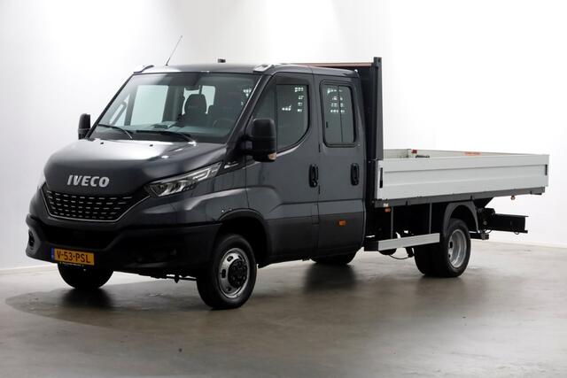 Iveco DAILY 35C18 3.0 180pk HiMatic Automaat D.C. Open Laadbak L412cm Trekhaak 3500kg 09-2022