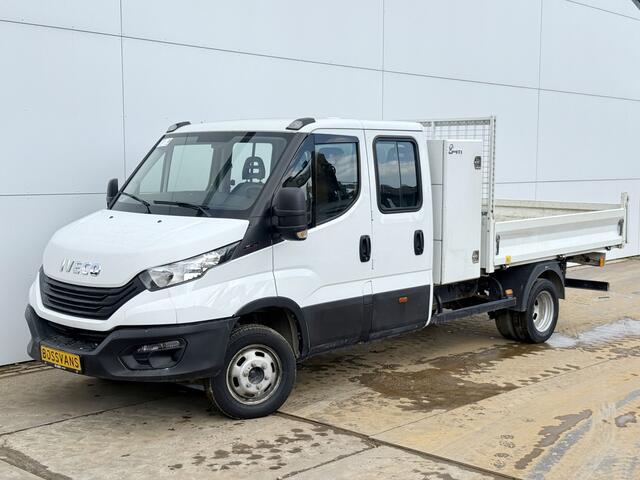 Iveco DAILY 35C16 3.0 Dubbele Cabine Kipper Dubbellucht 3,5t Trekhaak 6 Stoelen Airco Cruise Control Benne Tipper