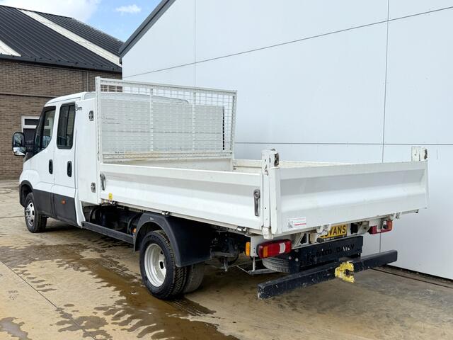 Iveco DAILY 35C16 3.0 Dubbele Cabine Kipper Dubbellucht 3,5t Trekhaak 6 Stoelen Airco Cruise Control Benne Tipper