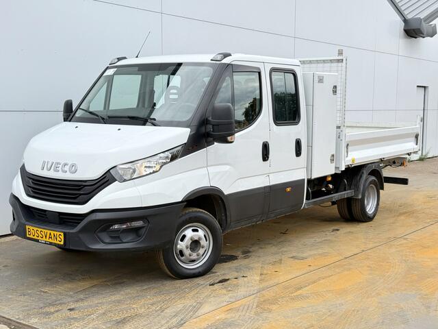 Iveco DAILY 35C16 3.0 Dubbele Cabine Kipper Dubbellucht 3,5t Trekhaak 6 Stoelen Airco Cruise Control Benne Tipper