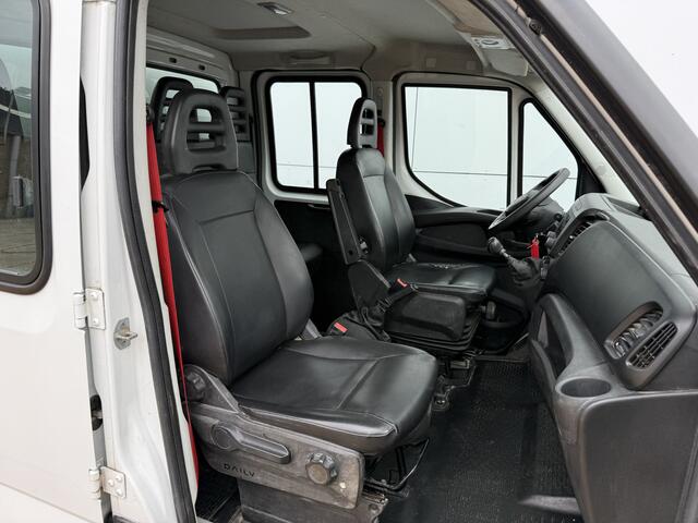 Iveco DAILY 35C16 3.0 Dubbele Cabine Kipper Dubbellucht 3,5t Trekhaak 6 Stoelen Airco Cruise Control Benne Tipper