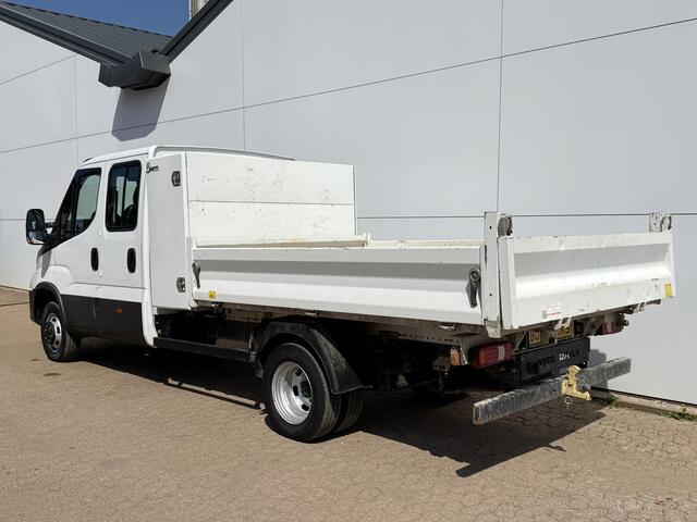 Iveco DAILY 35C16 3.0 Dubbele Cabine Kipper Dubbellucht 3,5t Trekhaak 6 Stoelen Airco Cruise Control Benne Tipper