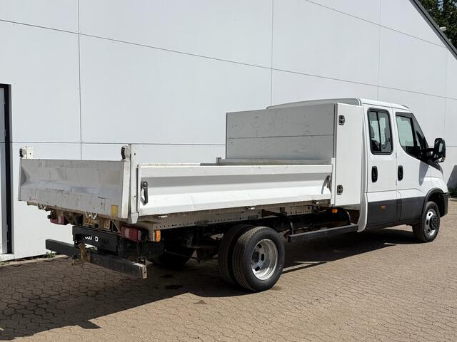 Iveco DAILY 35C16 3.0 Dubbele Cabine Kipper Dubbellucht 3,5t Trekhaak 6 Stoelen Airco Cruise Control Benne Tipper